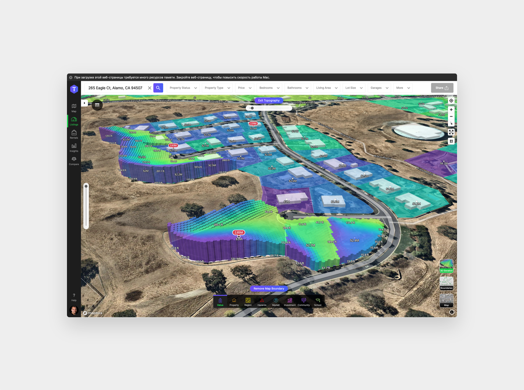 3D Topography